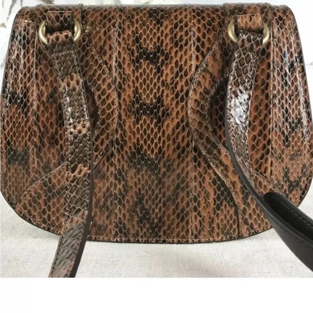 ❌SOLD GUCCI Brown Snakeskin Leather Osiride Crossbody Bag NEW WITH TAGS! Box!Bag - Picture 6 of 13
